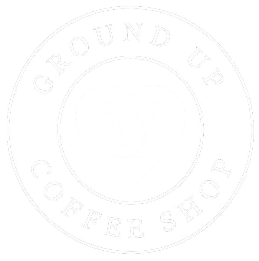 Ground up coffee White transparent